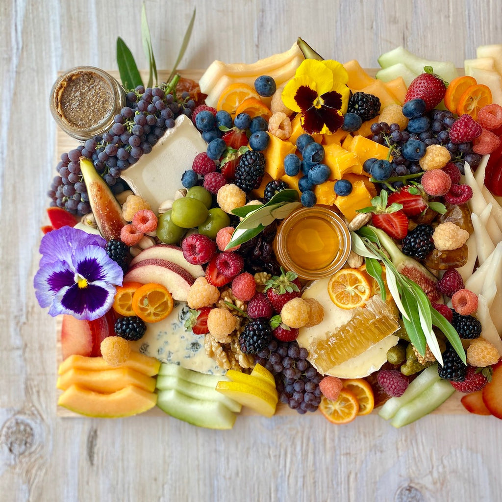 Lady & Larder Cheese & Farmers Market Fruit Board