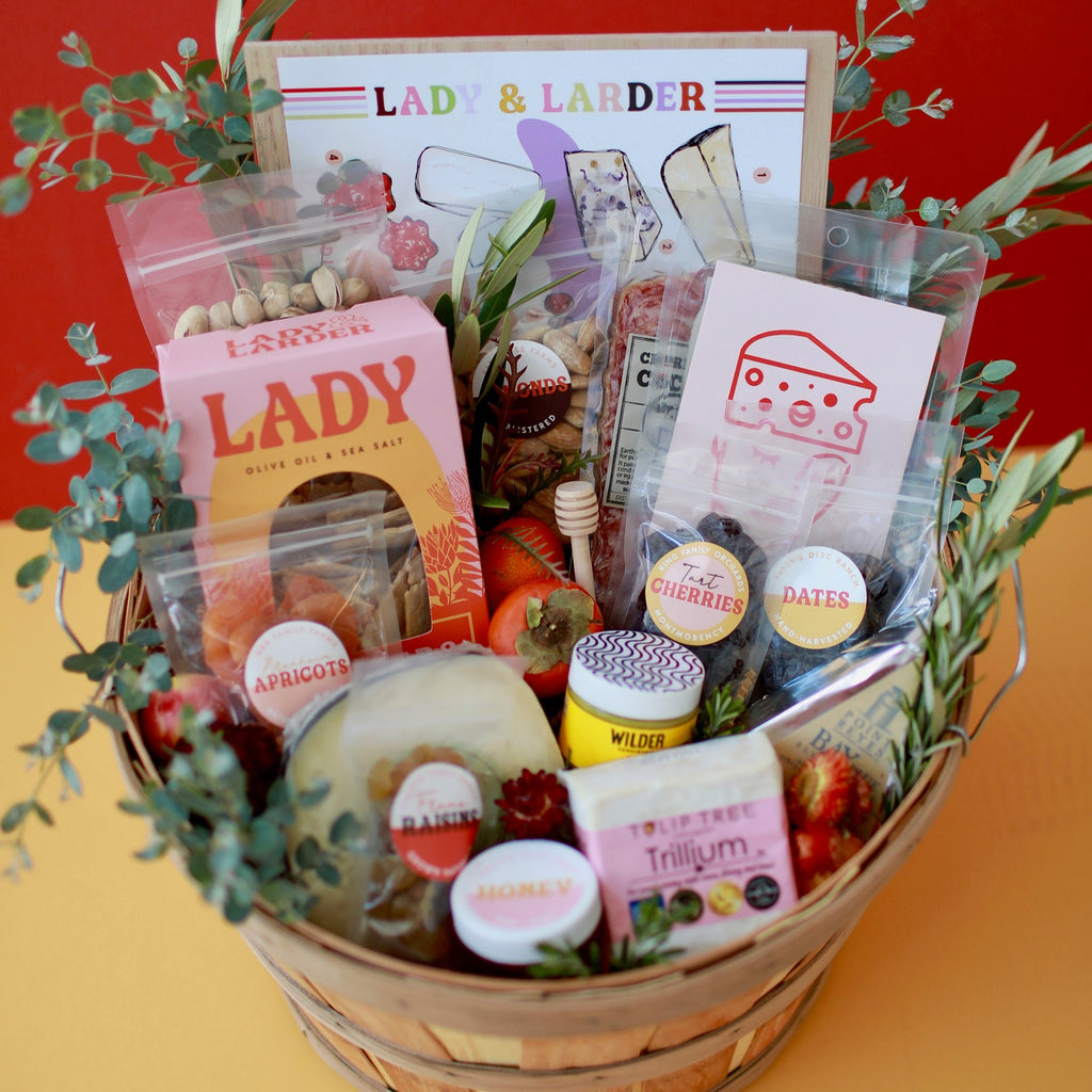 Lady & Larder DIY Cheese & Charcuterie Basket